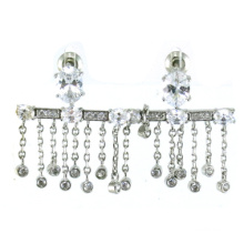 Bijoux de bonne qualité et mode pour femme 925 boucles d&#39;oreille en argent (E6485)